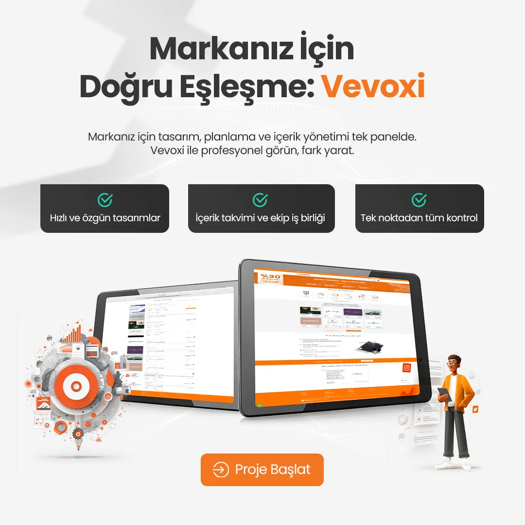 Vevoxi Post Tasarımı Renk alternatif