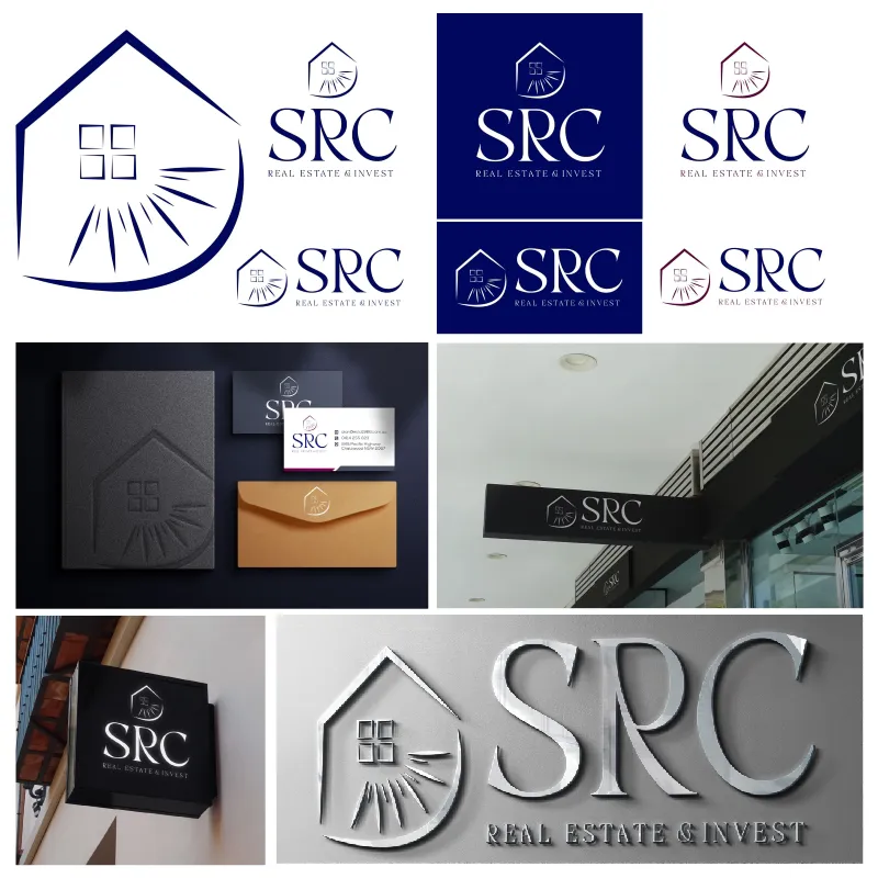 Gayrimenkul ofisimiz için logo tasarımı