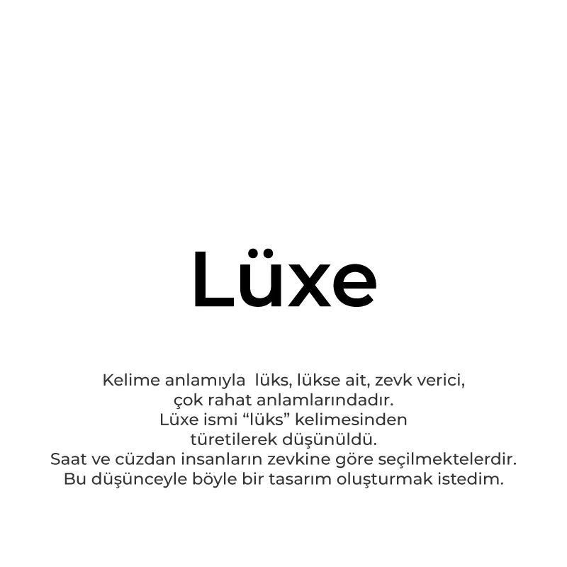 LUXE ya da LÜXE