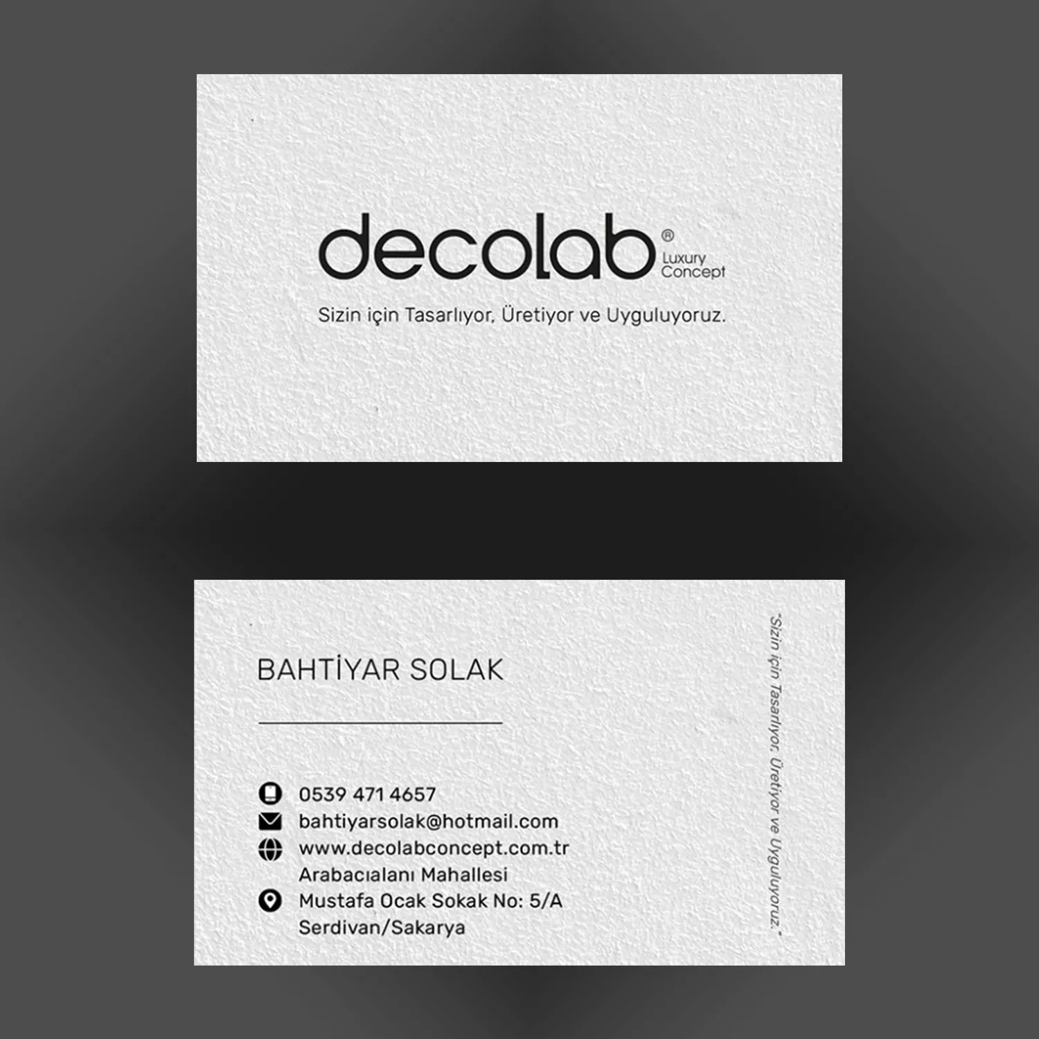 Kartvizit Tasarımı