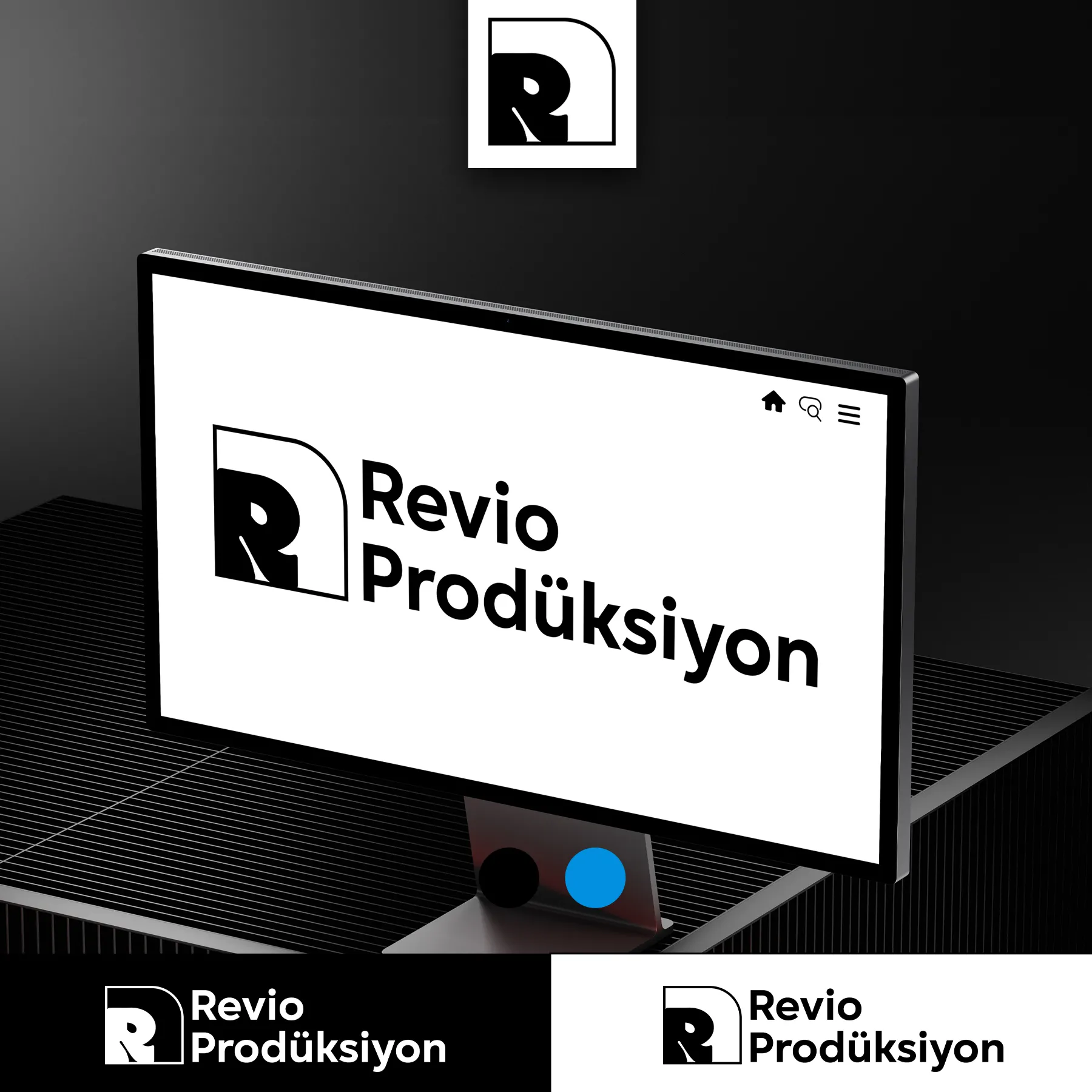 Revio Prodüksiyon Logo