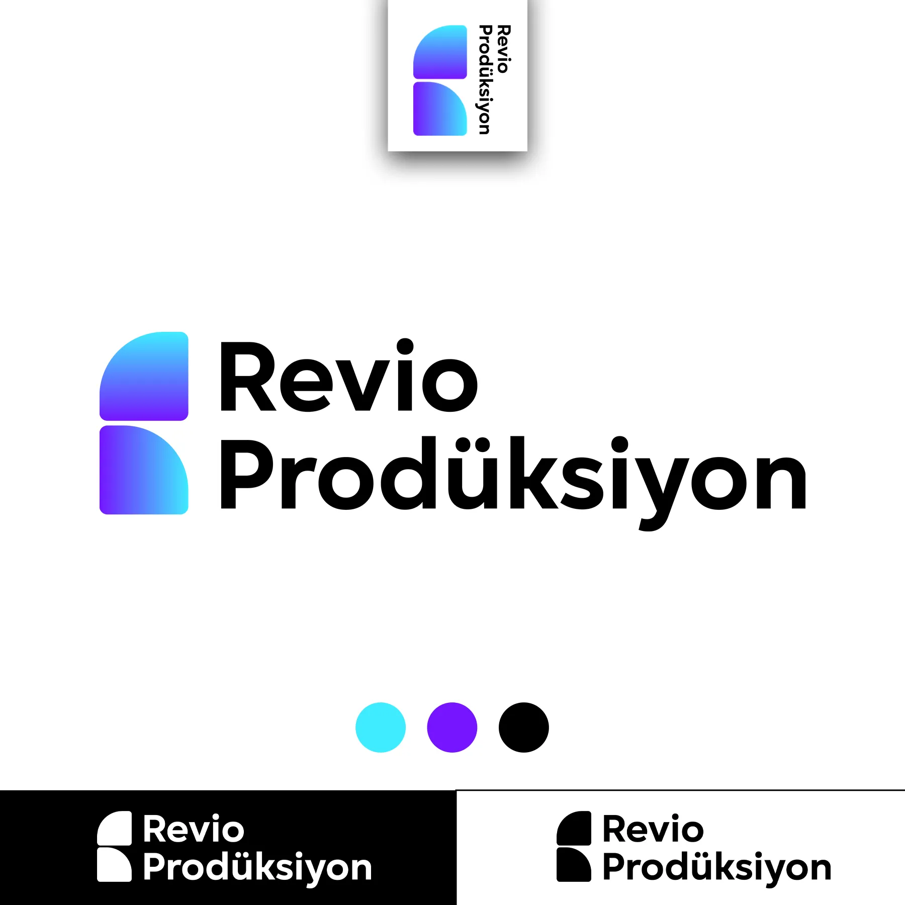 Revio Prodüksiyon Logo